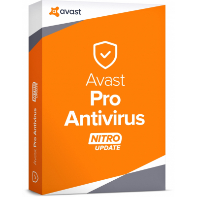 Avast Pro Antivirus , 10 licencí na 1 rok                    