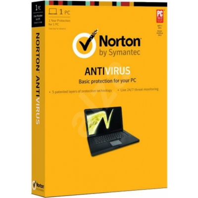 Norton AntiVirus Basic, 1 PC, 1 rok                    
