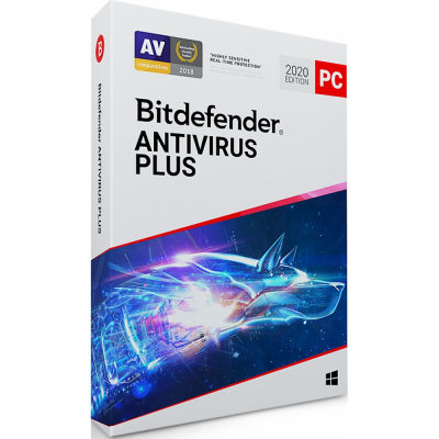 Bitdefender Antivirus Plus, licence pro 10 PC, 1 rok                    
