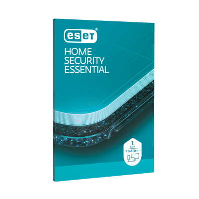 ESET HOME Security Essential, prodloužení licence pro 7 zařízení, na 1 rok                    