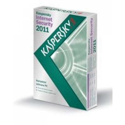 Kaspersky Internet Security 2011, licence na 1 rok BOX                    