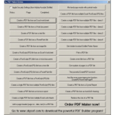 PDF Maker Dll                    