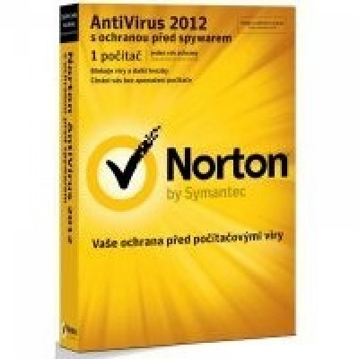 Norton Antivirus 2012 CZ, 1 uživatel, 1 rok                    