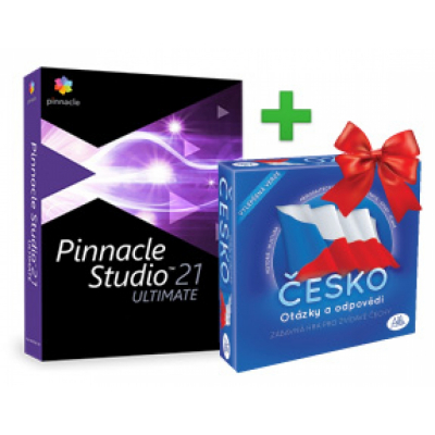 Pinnacle Studio 21 Ultimate + hra Česko                    
