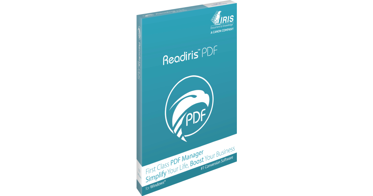Readiris PDF 22 Standard pro Windows, celoživotní licence (PU) v ...