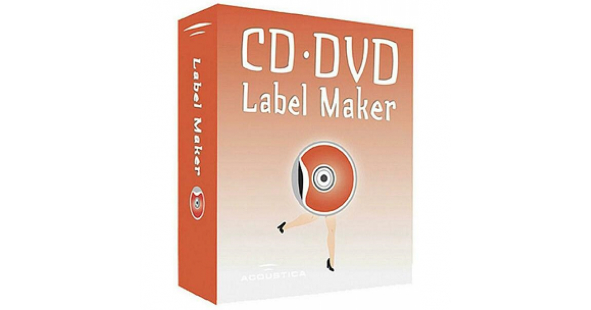 Acoustica CD/DVD Label Maker výhodně se slevou 5 SW.CZ
