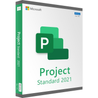 Microsoft Project 2021 Standard, elektronická licence CZ