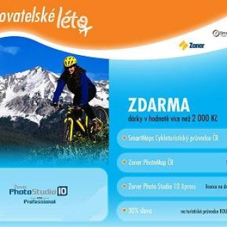 Zoner + BONUS pro cestovatele, cyklisty a turisty