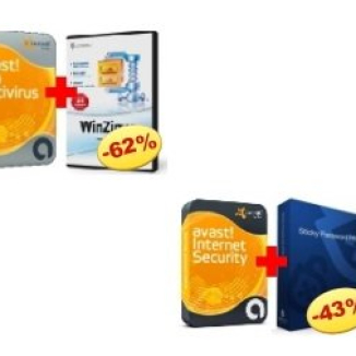 Avast! Pro Antivirus 6 + ZDARMA WinZip 15 PRO 