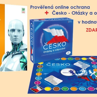 Nový ESET + hra Česko Zdarma!
