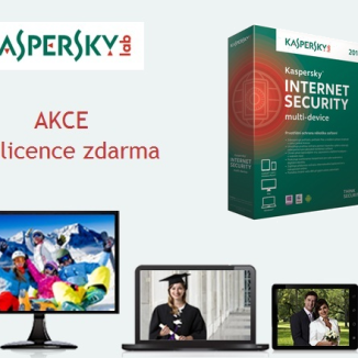 Licence zdarma od Kaspersky