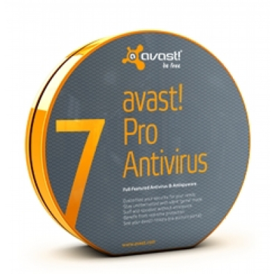 Avast Pro Antivirus 7, licence na 1 rok                     