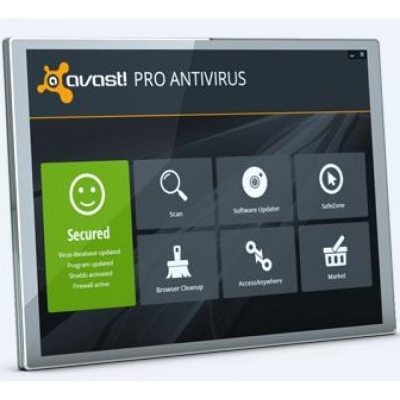 Avast Pro Antivirus 8, obnova licence na 1 rok                    