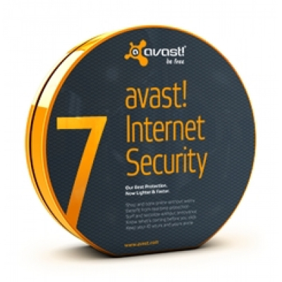 Avast Internet Security 7, obnova licence na 1 rok                     