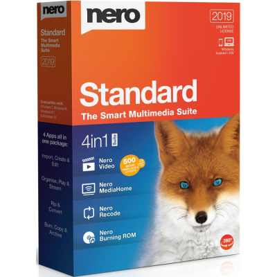Nero Standard 2019 Suite, CZ BOX                    