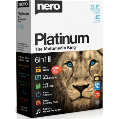 Nero Platinum 2019 Suite, CZ ESD                    