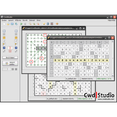 CwdStudio křížovky + osmisměrky, osobní licence