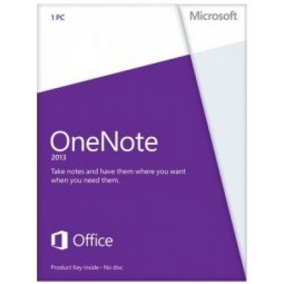 Microsoft OneNote 2013 CZ elektronicky, nekomerční licence                    