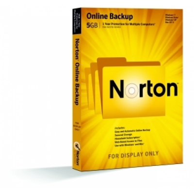 Norton Online Backup 5 GB - na 1 rok až pro 5 PC                    
