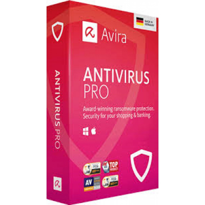 Avira Antivirus Suite, obnova licence na 1 rok, 3 PC                    