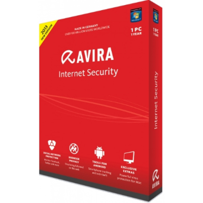 Avira Internet Security 2013, licence na 1 rok, 5PC                    