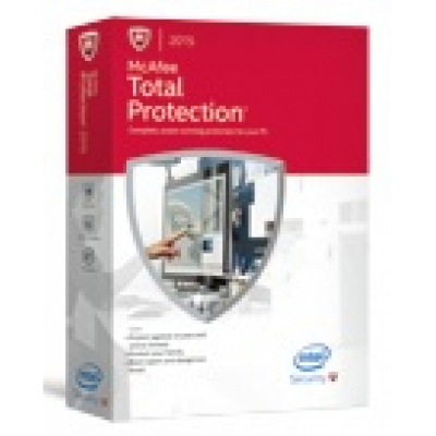McAfee Total Protection 2015 CZ, 3 PC, ESD                    
