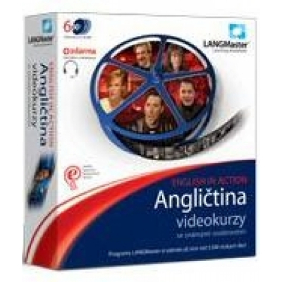 LANGMaster Angličtina ENGLISH IN ACTION - kompletní videokurzy                    