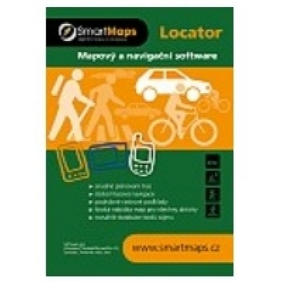 SmartMaps Locator : Cykloturistická mapa ČR a SR 1:40 000                    