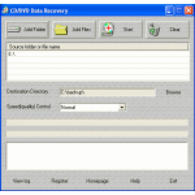 CD/DVD Data Recovery                    