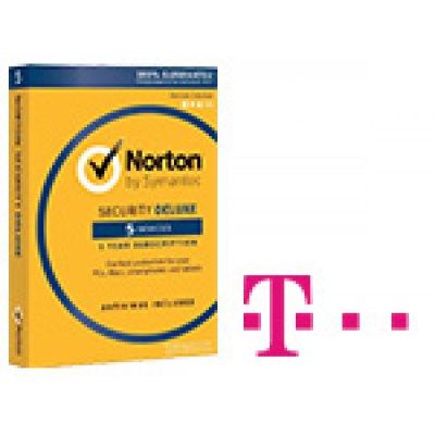 Norton Security CZ, až pro 5 zařízení na 1 rok, T-Mobile                    