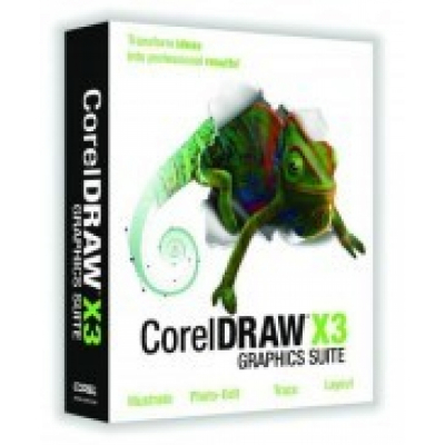 CorelDRAW Graphics Suite X3 Box CZ                    