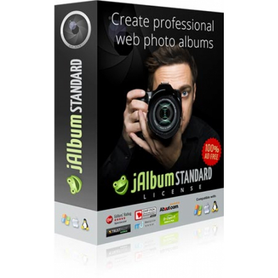jAlbum Standard, nekomerční licence, ESD                    