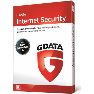 G DATA Internet Security 1 PC, 2 roky                    