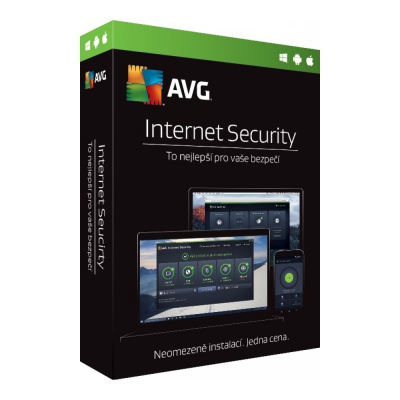 AVG Internet Security  - Multi-Device, 10 zařízení, na 2 roky ESD                    