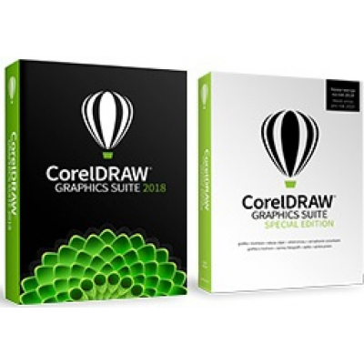 CorelDRAW Graphics Suite 2018 CZ, zvýhodněné balení                    