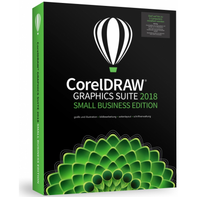 CorelDRAW Graphics Suite 2018 Small Business Edition, BOX                    