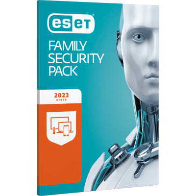 ESET Family Security Pack BOX, 6 zařízení, na 1 rok                    
