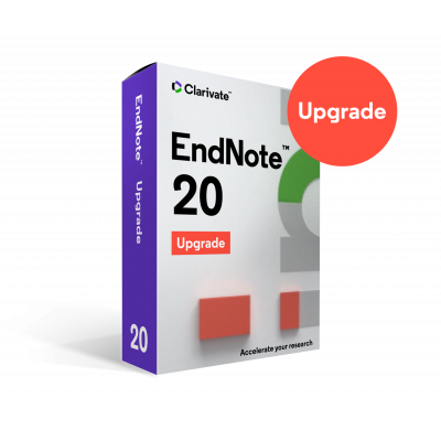 EndNote 20 Win/Mac, upgrade                    