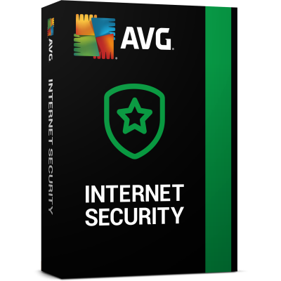 AVG Internet Security  for Windows, 2 PC, 1 rok ESD                    