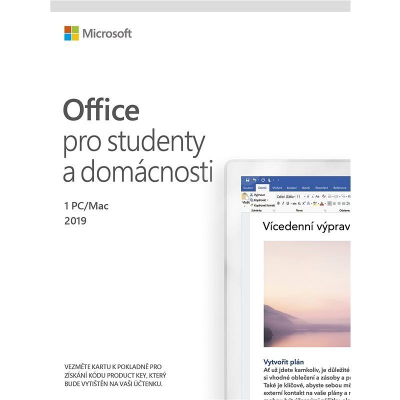 Microsoft Office 2019, pro domácnosti                    