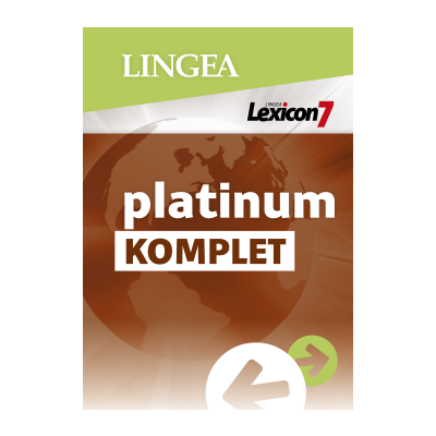 Lingea Lexicon 7 Německý slovník Platinum + ekonomický a technický slovník