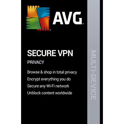 AVG Secure VPN Multi-Device, 2 roky                    