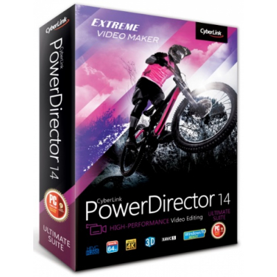 CyberLink PowerDirector 14 Ultimate Suite, Upgrade                    