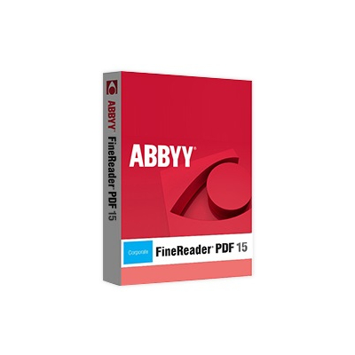ABBYY FineReader PDF 15 Corporate, Concurrent, 5-10 licencí, GOV/EDU na 3 roky                    