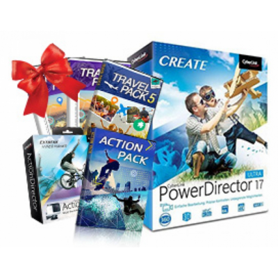 CyberLink PowerDirector 17 Ultra, Travel Edition                    