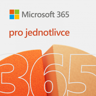 Microsoft 365 pro jednotlivce, předplatné na 1 rok, ML, ESD                    