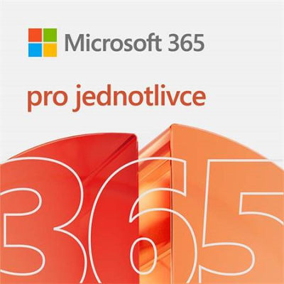Microsoft 365 pro jednotlivce, předplatné na 1 rok, ML, ESD                    