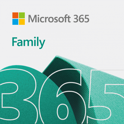 Microsoft 365 pro rodiny, předplatné na 15 měsíců, ML, ESD