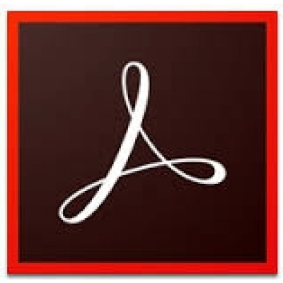 Adobe Acrobat Professional pro týmy MP ML (vč. CZ) GOV, 12 měsíců                    