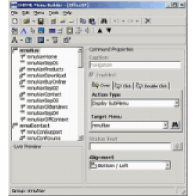 DHTML Menu Builder                    